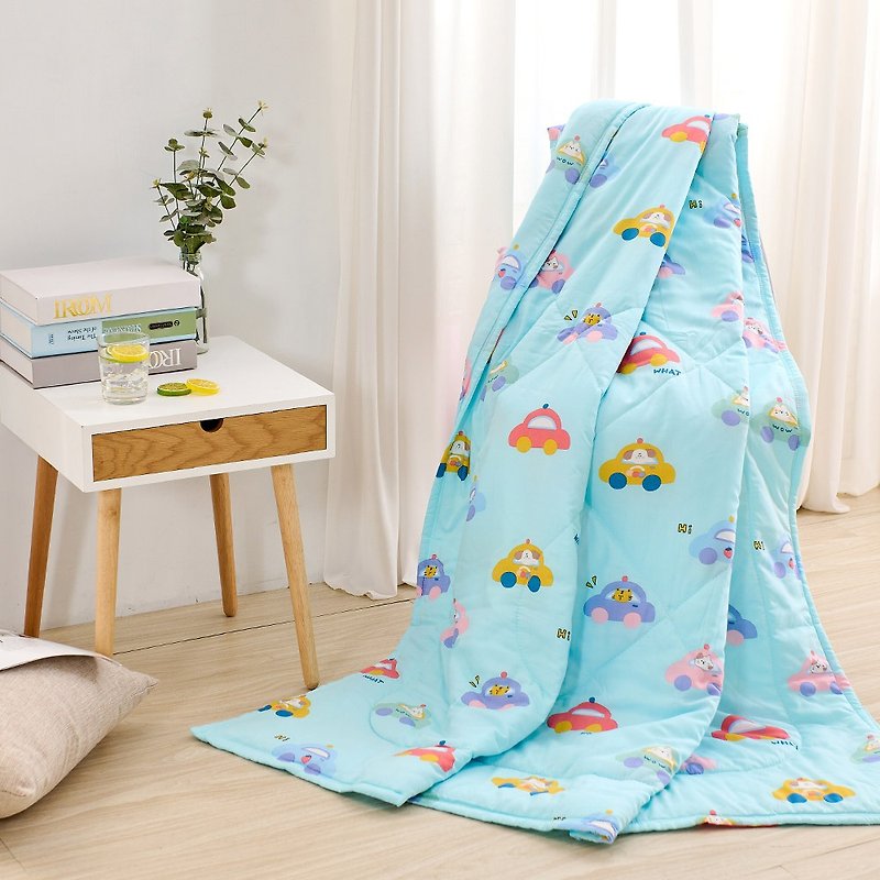 Other Materials Blankets & Throws Blue - Cool quilt / Cool-Fi technology cool feeling / air cool feeling quilt / Meow star car sea made in Taiwan