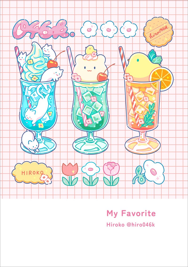 イラスト集 - My Favorite - 刊物/書籍 - 紙 