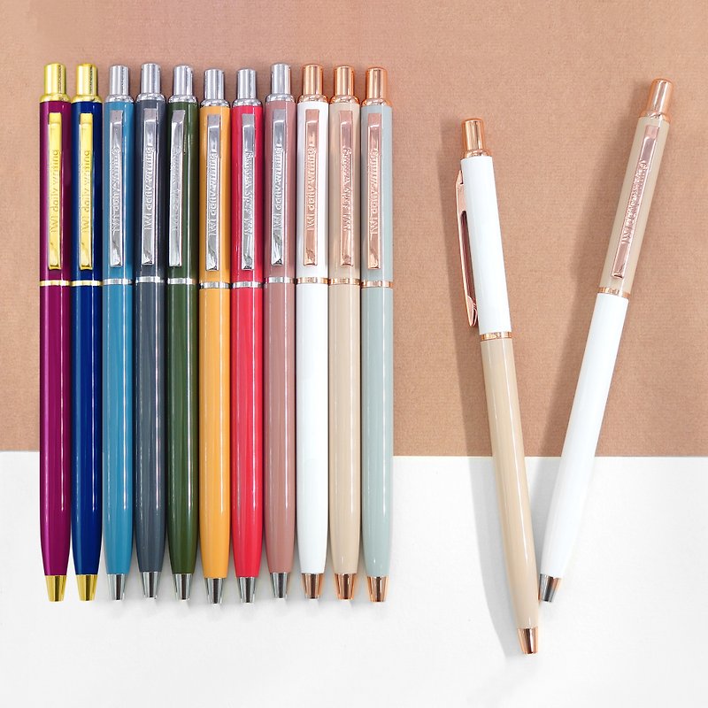 【ギフト推奨】IWI デイリーライティング アメリカと日本のメタルゲルペン #売れ筋商品 - 油性・ゲルインクボールペン - その他の素材 多色