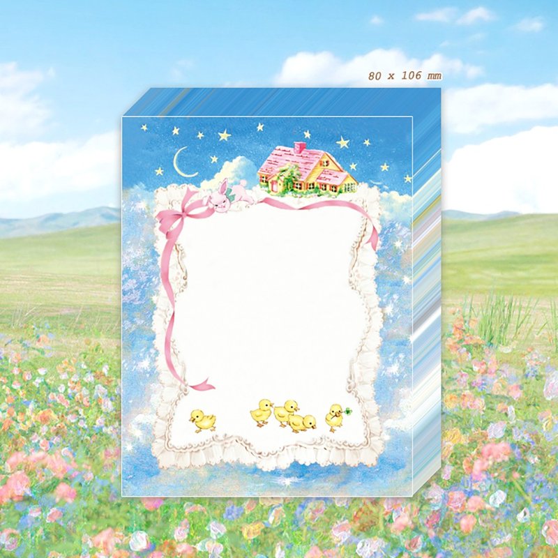 Poetic dream mini memopad - 便條紙/便利貼 - 紙 