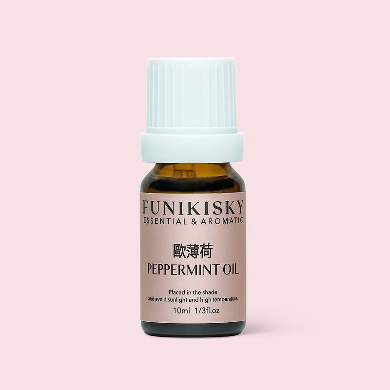 【Peppermint Pure Essential oil】 - ผลิตภัณฑ์กันยุง - น้ำมันหอม สีเขียว