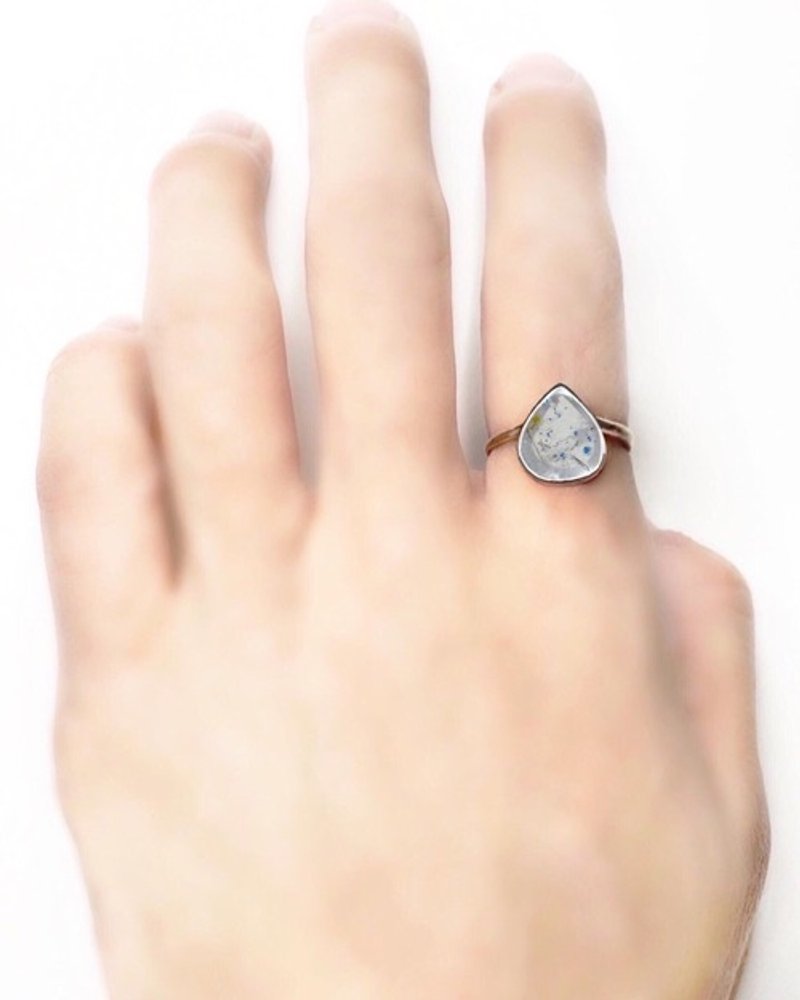 Pinkoi 代購 -  獨一無二的 k18 Gilalite 石英戒指 / 定制 - 戒指 - 其他金屬 