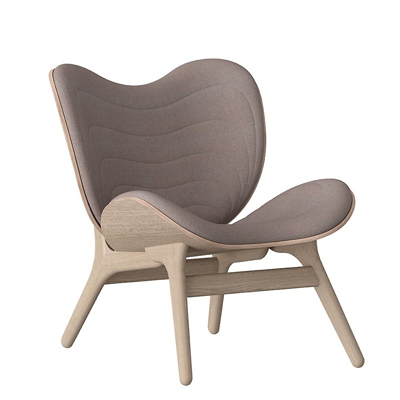 UMAGE-A CONVERSATION PIECE Oak (ROSE) - Chairs & Sofas - Wood Pink
