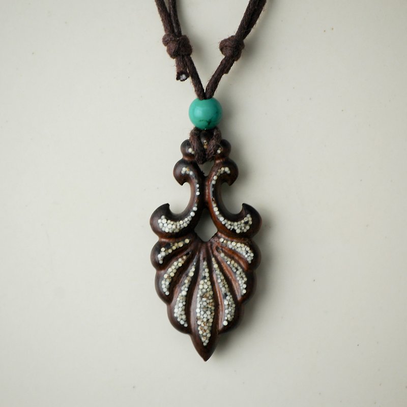 Sailboat Drawng necklace Wood Pendant