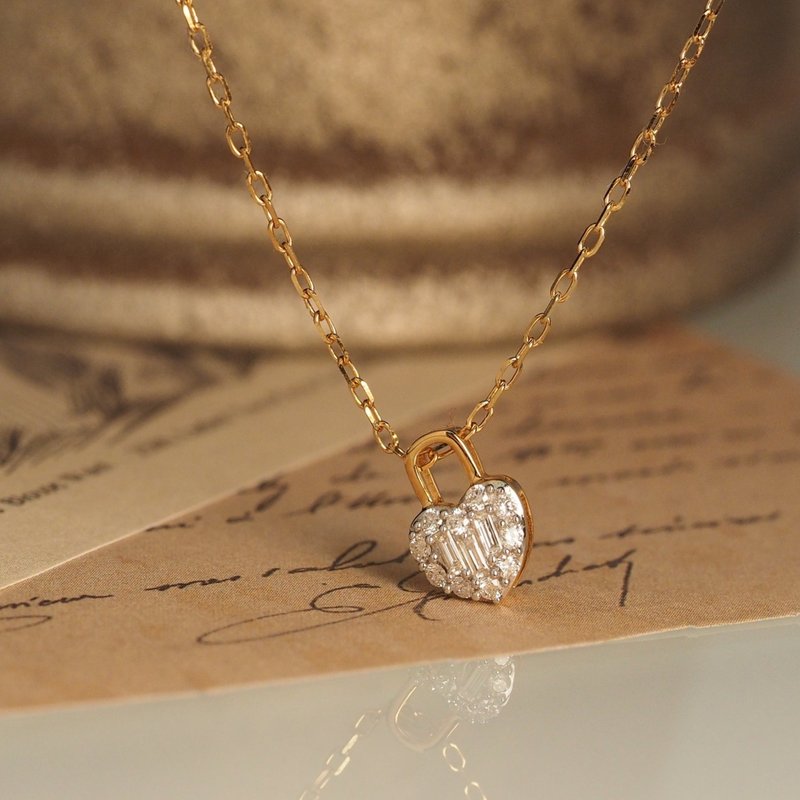 18K金我的項鏈 18K Gold Be Mine Necklace - 項鍊 - 貴金屬 