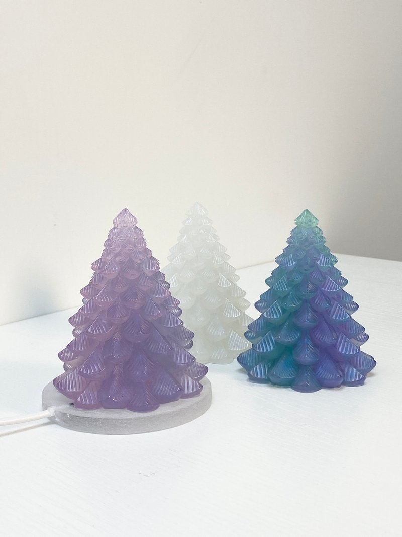 / Christmas tree night light / - Lighting - Resin 