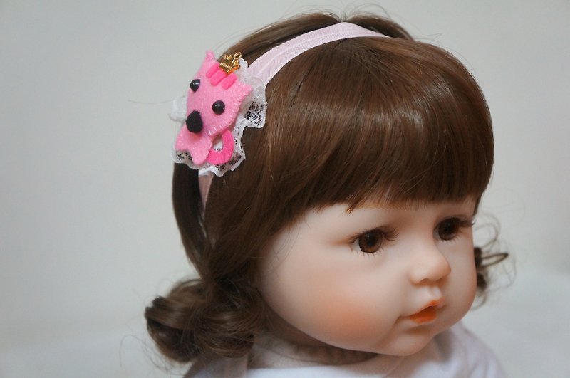 G4-寶寶兒童幼兒嬰兒髮帶-髮箍髮圈彈性髮帶類 貓咪 - 嬰兒帽/髮帶 - 其他材質 多色