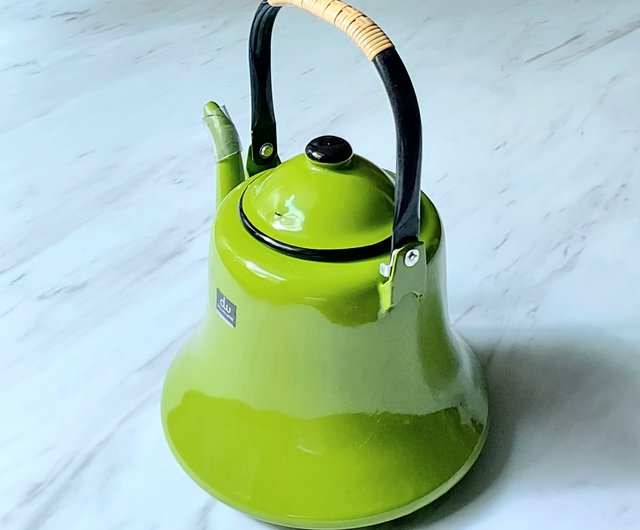 enamel kettle camping teapot new vintage