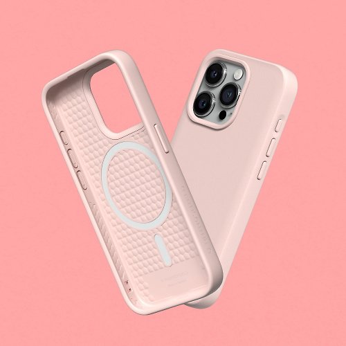 犀牛盾RHINOSHIELD SolidSuit(MagSafe兼容)超強磁吸手機殼/櫻花粉-for iPhone 系列