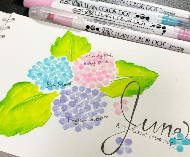 Zig Clean Color Dot Marker - Bluebonnet