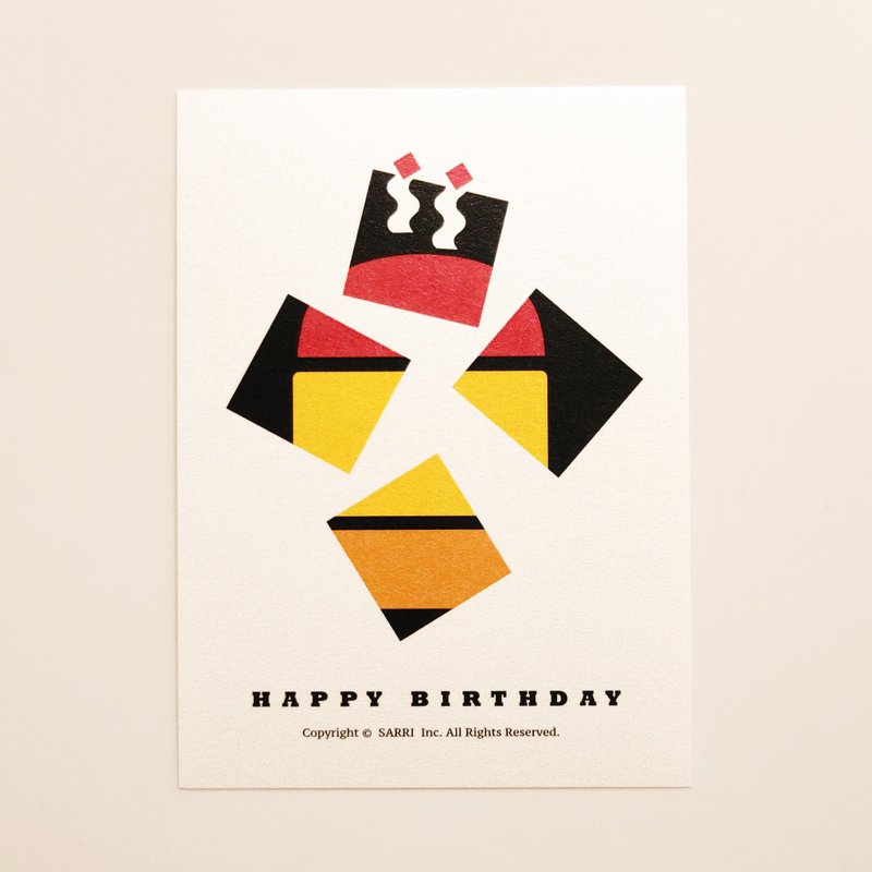 防水貼紙 機車貼紙 行李箱貼紙  生日卡 生日  安全帽貼紙 悠遊卡 - 貼紙 - 紙 紅色