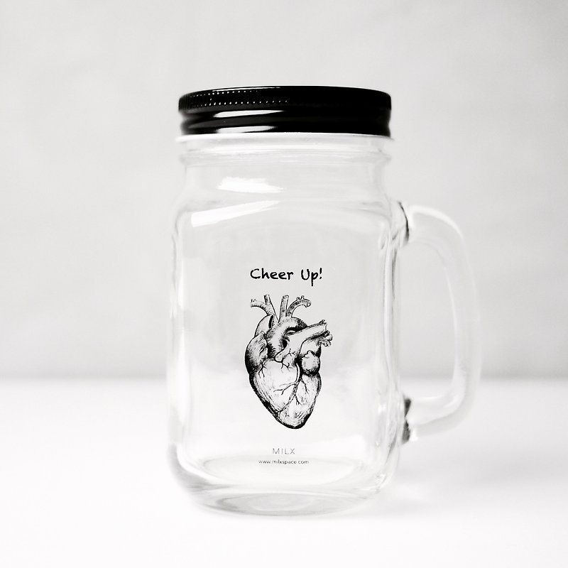 Big heart jar