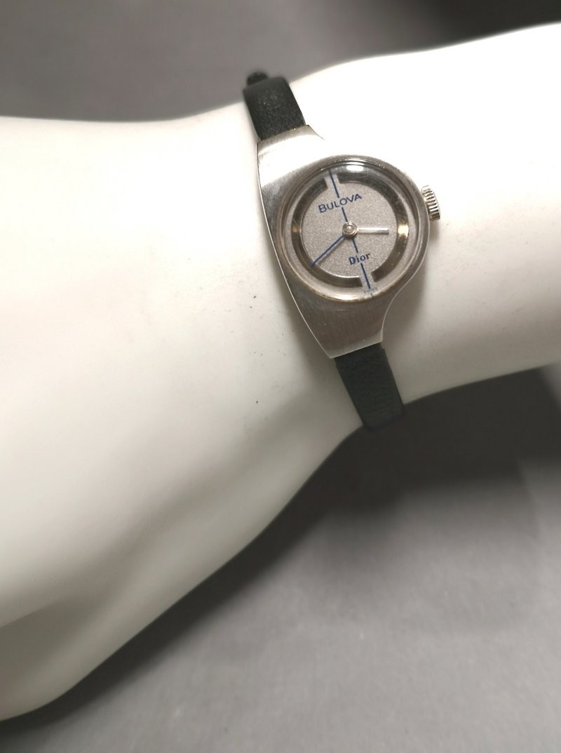 Dior×Bulova 1970s クラシック シリーズ/ハンドブレスレット/レディースウォッチ - 腕時計 - 金属 シルバー