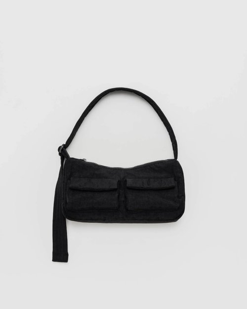 BAGGU 日本未入荷 ナイロンショルダーバッグ ブラック BAGGU - ナイロン ショルダーバッグ S - ブラック - ショップ