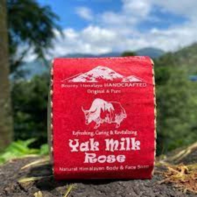 Nepal Himalayan treasure yak milk extremely moisturizing skin care and hair care soap 100g (to fight against dull skin)