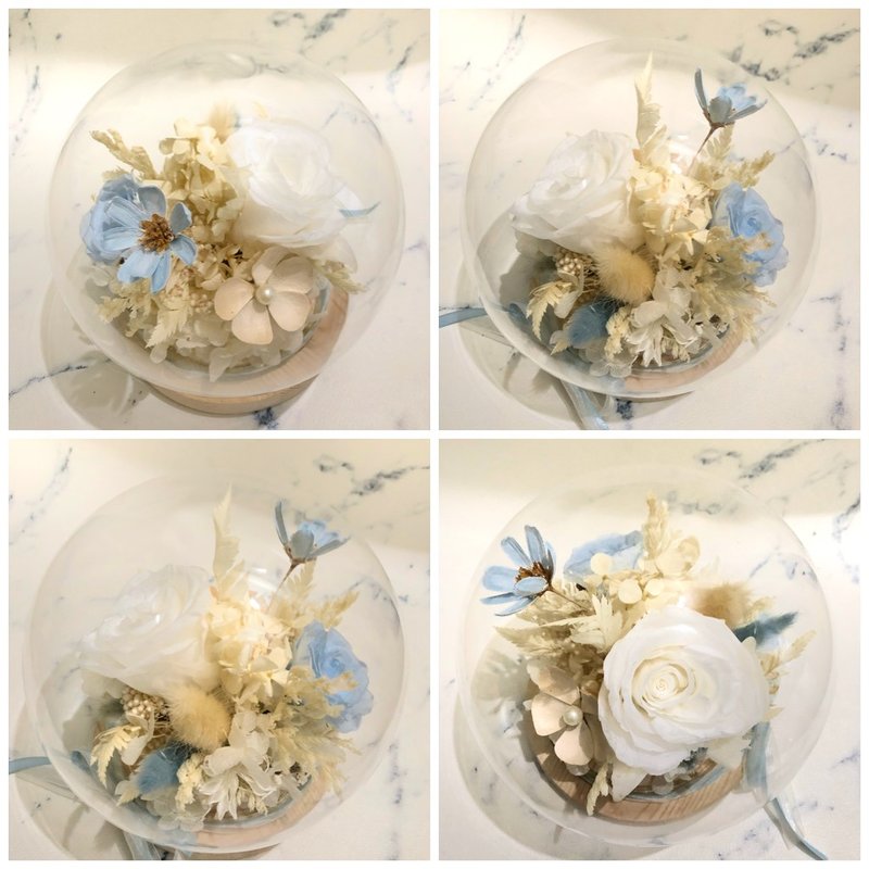 【一人開班】永生花藝課-花藝手作課程-永生花璃花盅-永生花玻璃 - 植栽/花藝 - 植物．花 