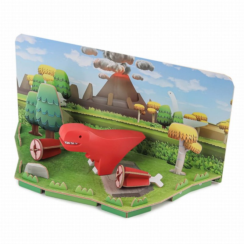 Halftoys Dino 暴龍STEAM教育玩具 - 桌遊/卡牌 - 塑膠 紅色
