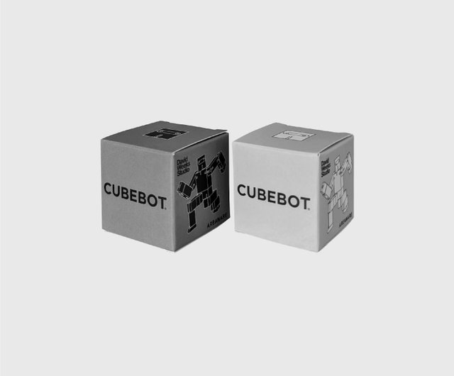 キューブボット キューブボット [白黒忍者グループ] 木製変形