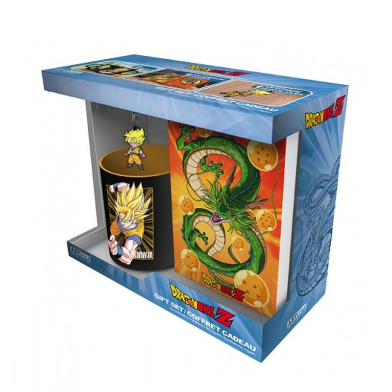 Officially licensed Dragon Ball three-in-one collectible gift box set. - Cups - Other Materials Multicolor