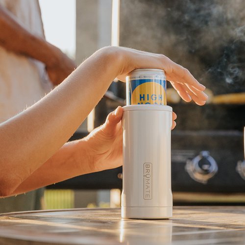 BruMate 臺灣總代理 【Slim】飲料鋁罐 保冰保溫杯/隨行杯 355ml