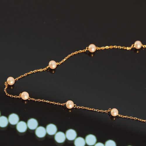 IRIZA Jewellery 18K金Akyoa珍珠項鏈 The Akoya Pearl Necklace