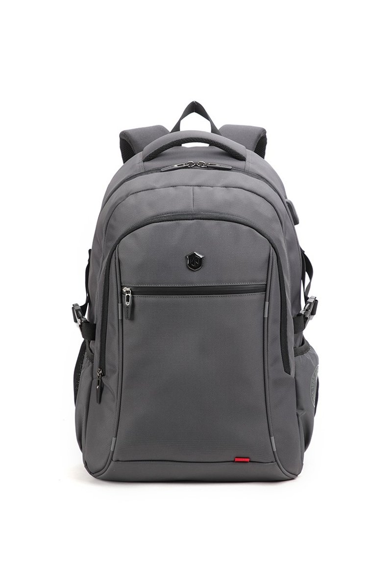 AOKING Ergonomic Laptop Backpack SN676872 grey - กระเป๋าเป้สะพายหลัง - เส้นใยสังเคราะห์ สีเทา