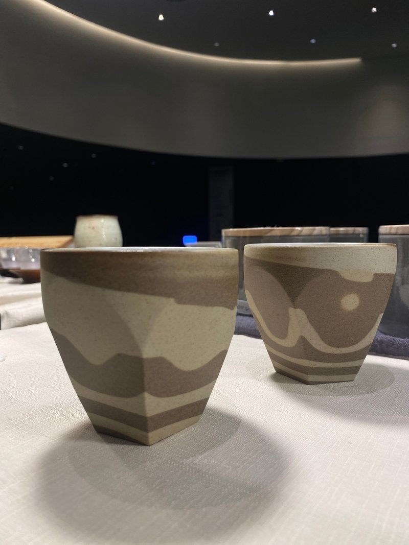 日本職人手作陶器 茶杯 咖啡杯 水杯 - 茶壺/茶杯/茶具 - 陶 