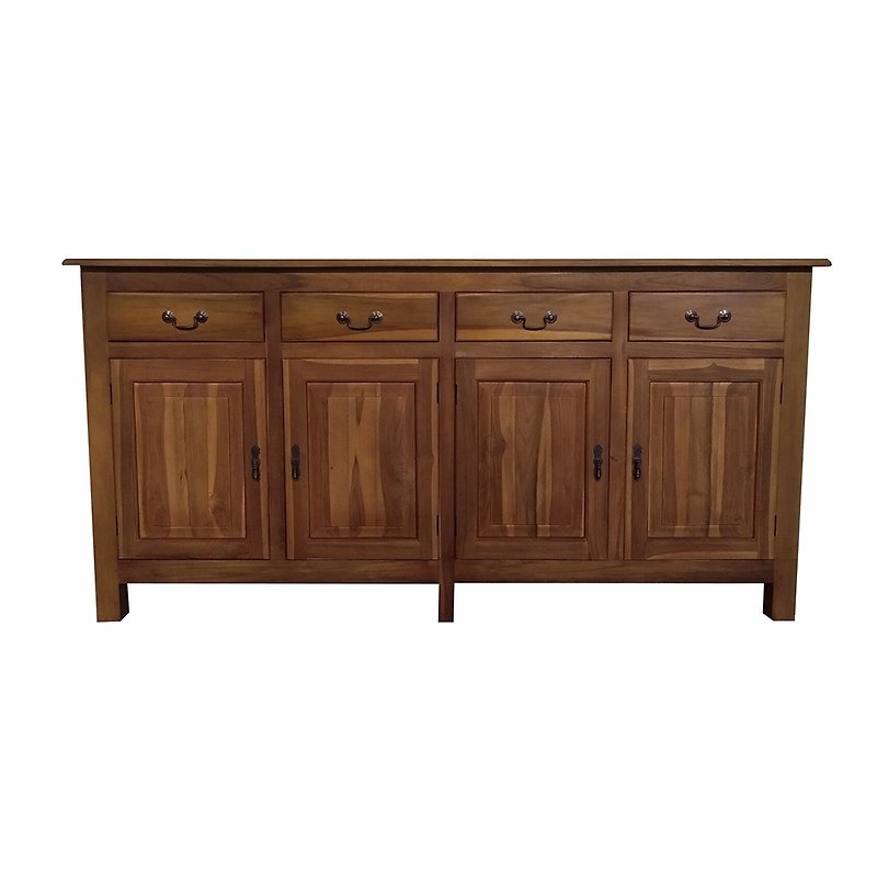 [Jidi City 100% Teak Furniture] RPBC011B Teak Dining Cabinet Under Cabinet Storage Cabinet Storage Cabinet - Bookshelves - Wood Brown