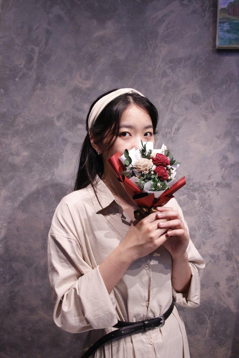 【Small Sola Bouquet】_Full color series - Dried Flowers & Bouquets - Plants & Flowers Multicolor