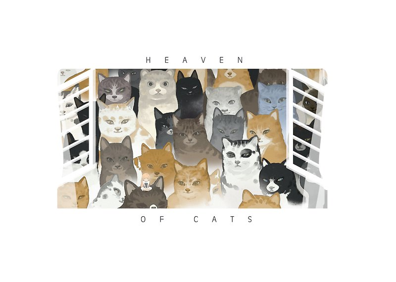 Heaven of cats Artbook - ภาพวาดพอร์ทเทรต/ภาพวาด/ภาพประกอบดิจิทัล - กระดาษ 