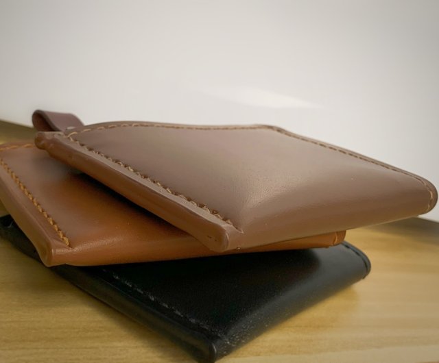 Minimalist Wallet in Natural Vegetable Tanned Leather – Cope & Co.