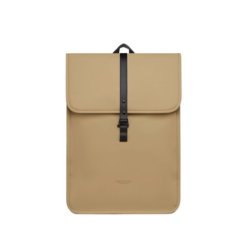 Gaston Luga Dash Backpack 13吋防水後背包- 拿鐵色【現貨】 - 後背包/背包/書包 - 其他材質 卡其色