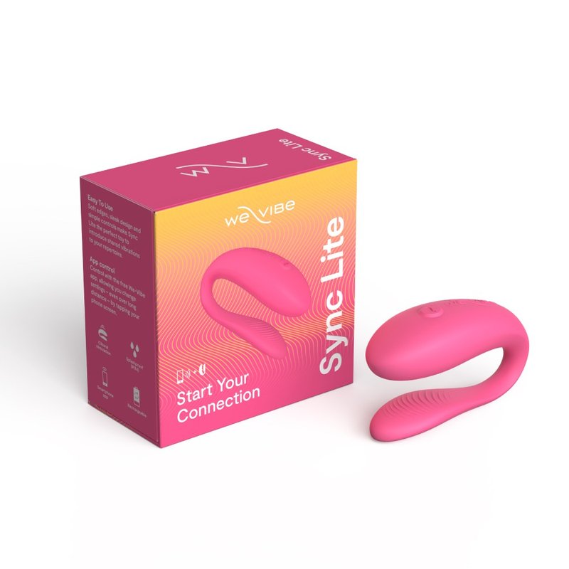 加拿大We-Vibe Sync Lite藍牙雙人共震器-粉 - 情趣用品 - 矽膠 