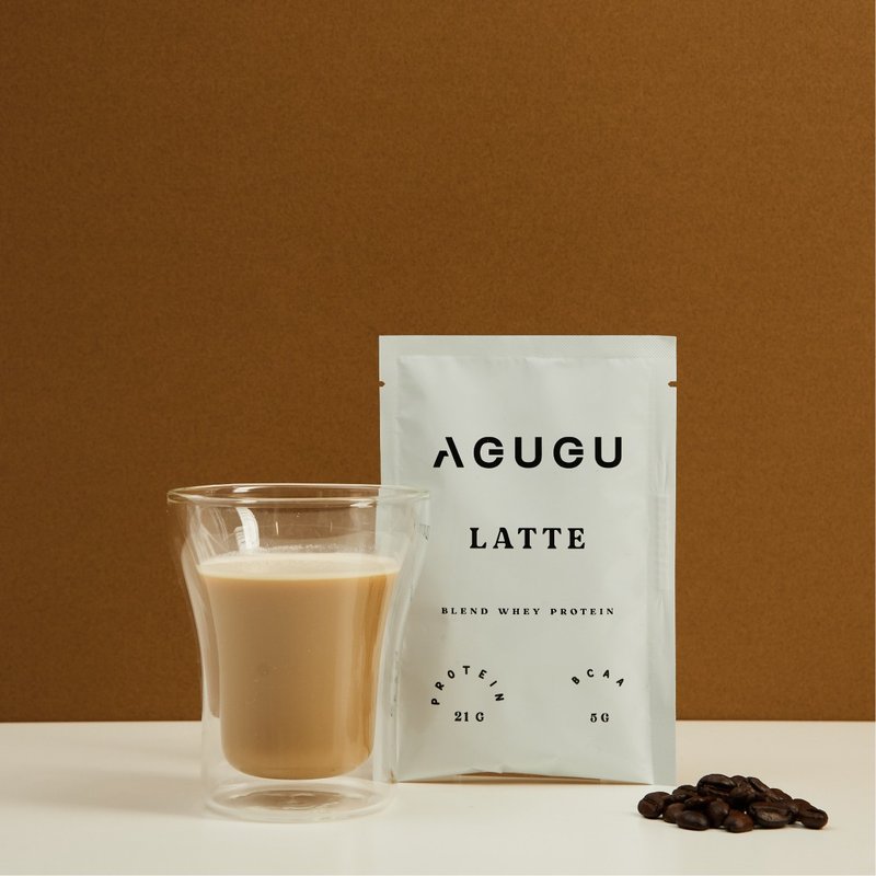 【AGUGU】Multi-effect whey protein drink-coffee latte - อาหารเสริมและผลิตภัณฑ์สุขภาพ - วัสดุอื่นๆ 