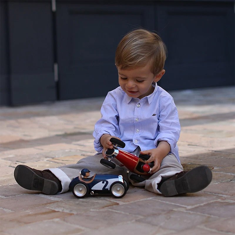 法國Baghera 精緻玩具復古小跑車-法國藍 - 寶寶/兒童玩具/玩偶 - 塑膠 