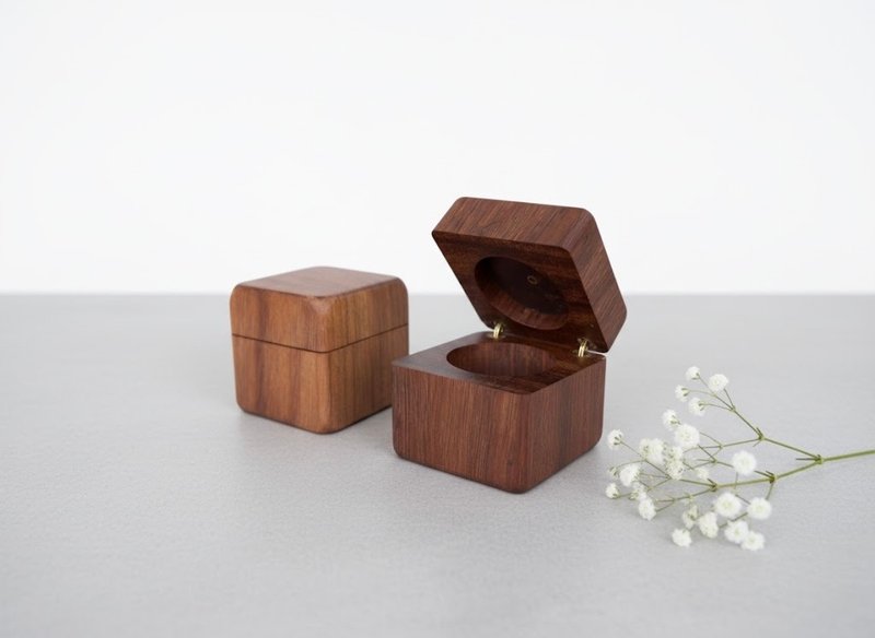 Wood Tones Series / Candle Holder & Flower Stand - กล่องเก็บของ - ไม้ 