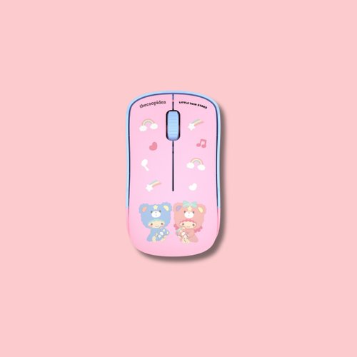 thecoopidea CLICKY藍芽無線滑鼠 創意Mouse Little Twin Stars Hello Kitty