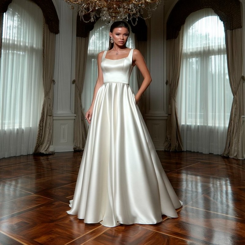 Elegant wedding dress - 禮服/小禮服 - 其他材質 多色