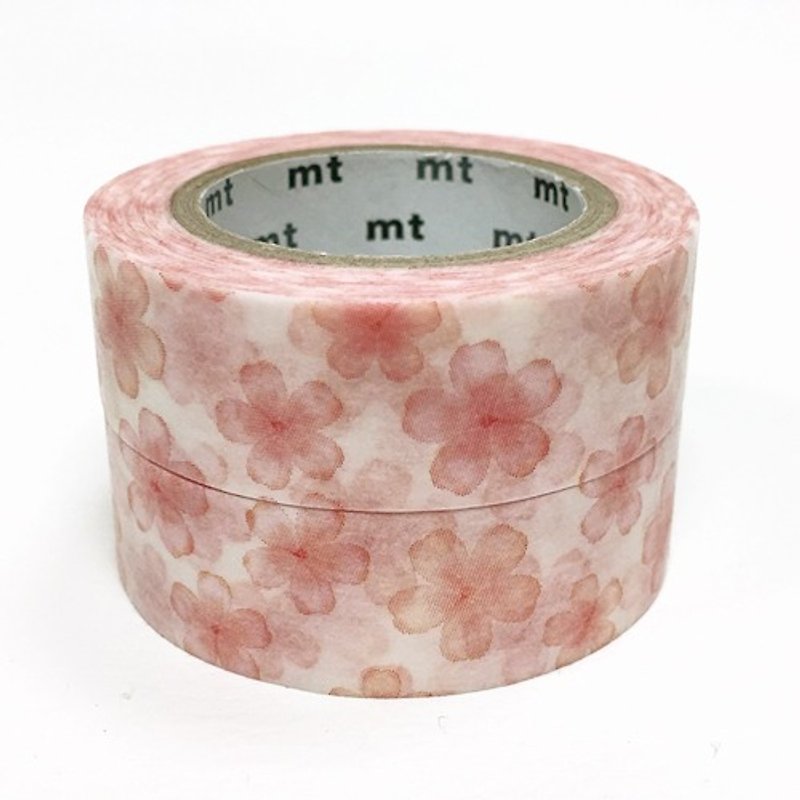 Paper Washi Tape Pink - mt and paper tape mt ex 【Cherry (MTEX1P85)】 2 volumes on the flower group