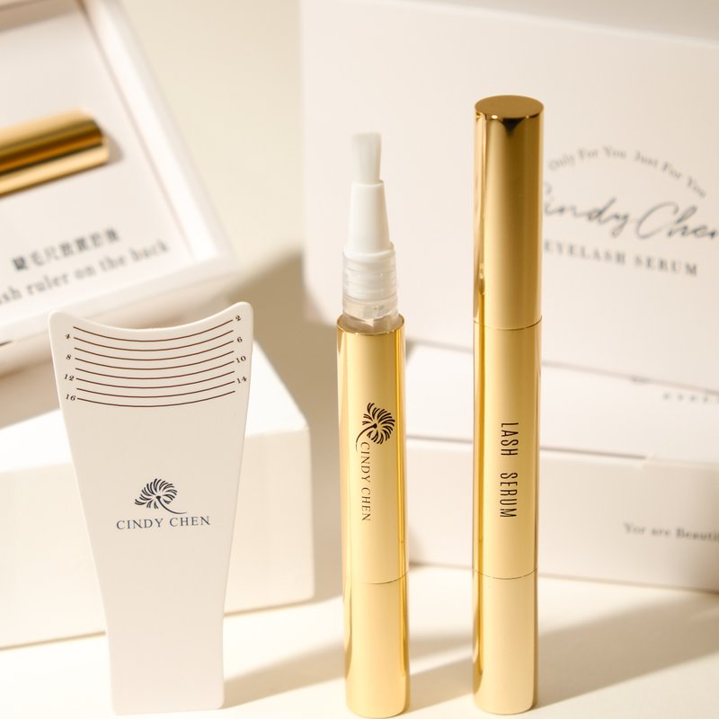 Cindy Chen Eyelash Serum - เอสเซ้นซ์/แอมพูล - สารสกัดไม้ก๊อก สีทอง