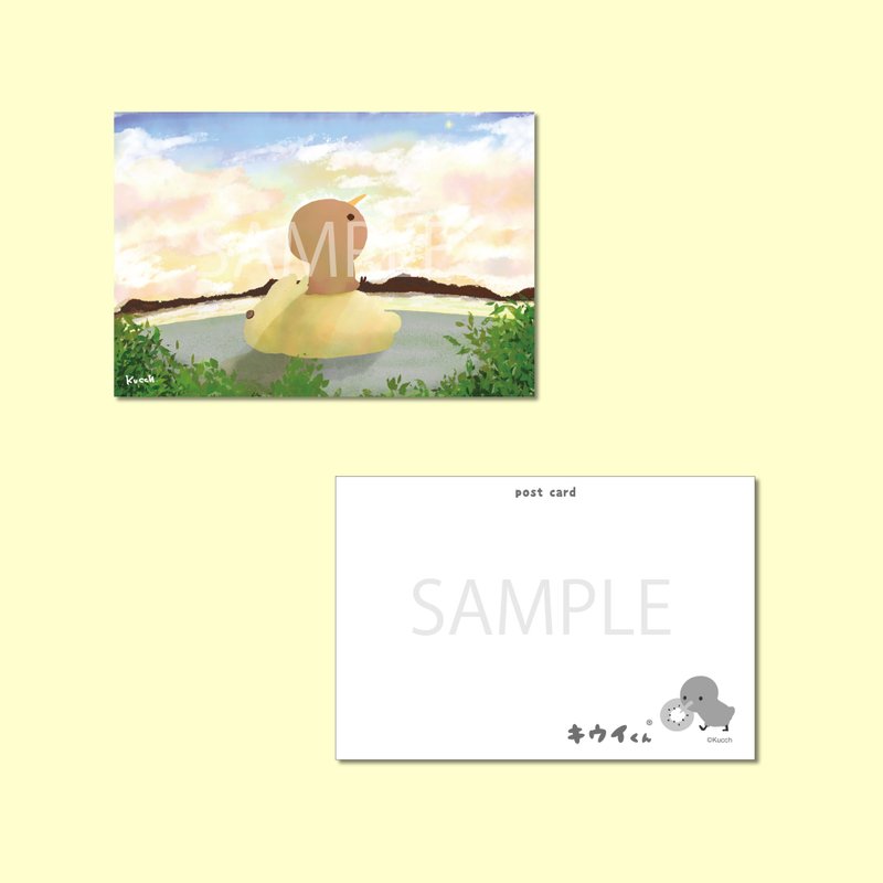 奇異鳥君 明信片【第一顆星】 - 卡片/明信片 - 紙 