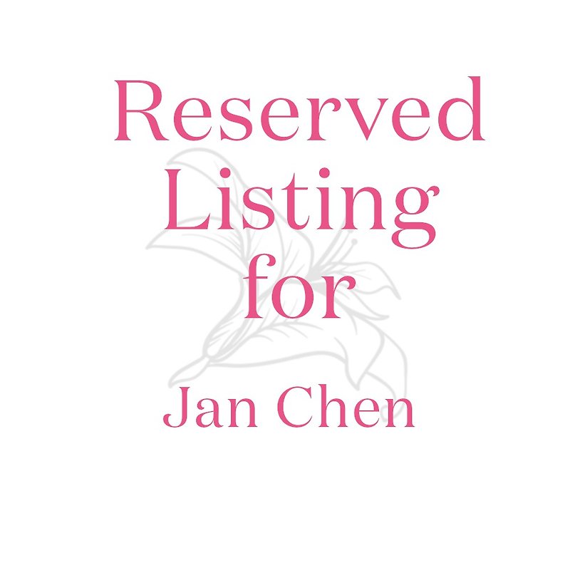 【Reserved Listing for Jan Chen】 - 耳環/耳夾/耳骨夾 - 其他金屬 金色