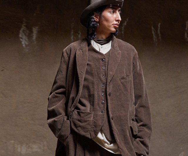 フレンチヴィンテージ コーデュロイジャケット カジュアル