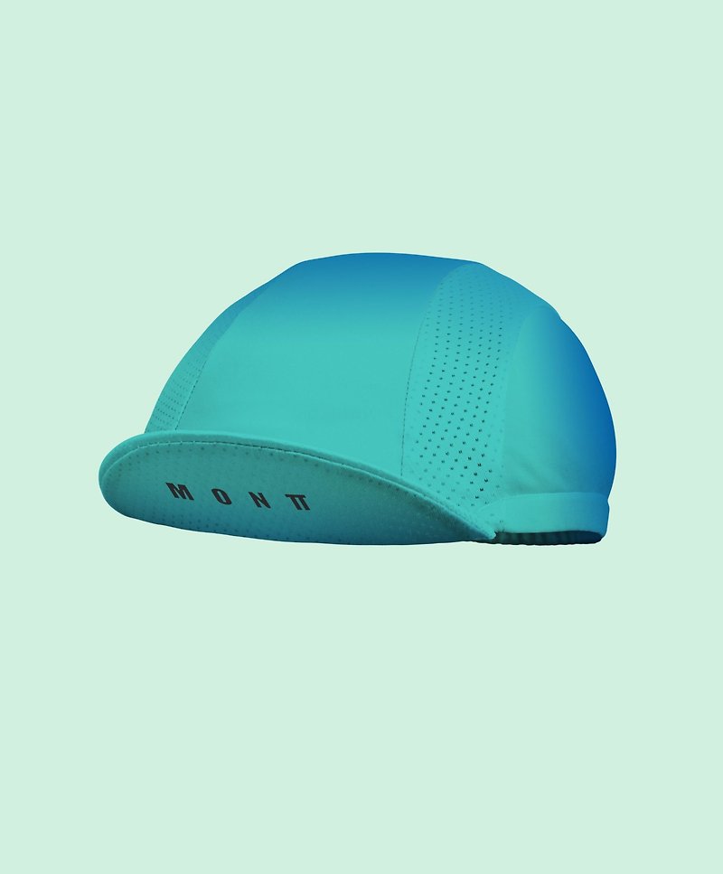 TT小帽-藍綠漸層 - 帽子 - 聚酯纖維 