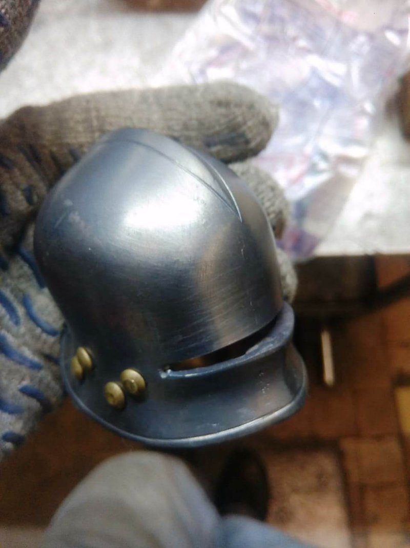 Steel helmet mini - Salad helmet - made of steel - gift for him - gift idea for - Other - Other Materials Multicolor