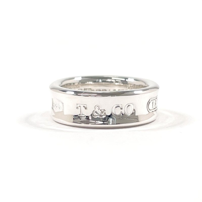 【日本直送 中古美品】12.5号 ティファニー TIFFANY&Co. リング・指輪 1837 ミディアム シルバー925 新品仕上げ済み - 戒指 - 純銀 銀色
