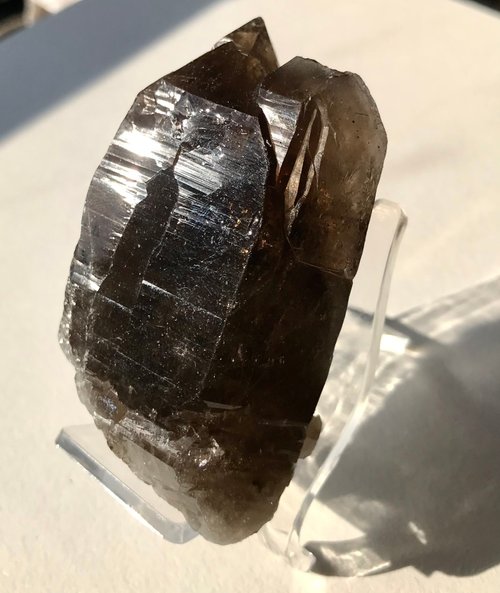 Could9Crystal 天然水晶黑水晶城堡骨幹礦物擺件 黑武士 擺件 天然水晶 水晶 盆