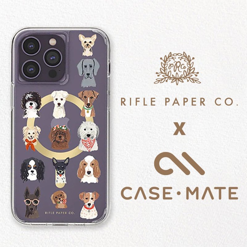 CASE MATE 限量聯名款 iPhone 14 Pro Max MagSafe版 - 汪星人 - 手機殼/手機套 - 矽膠 