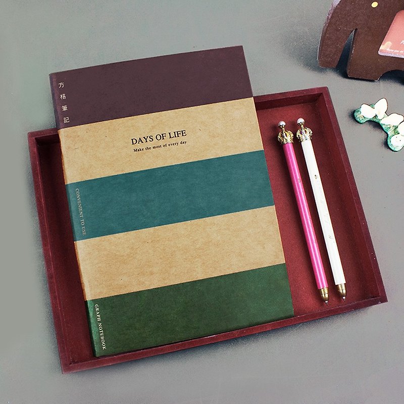 A5 / 25K square notebook (5x5mm) - Notebooks & Journals - Paper Khaki