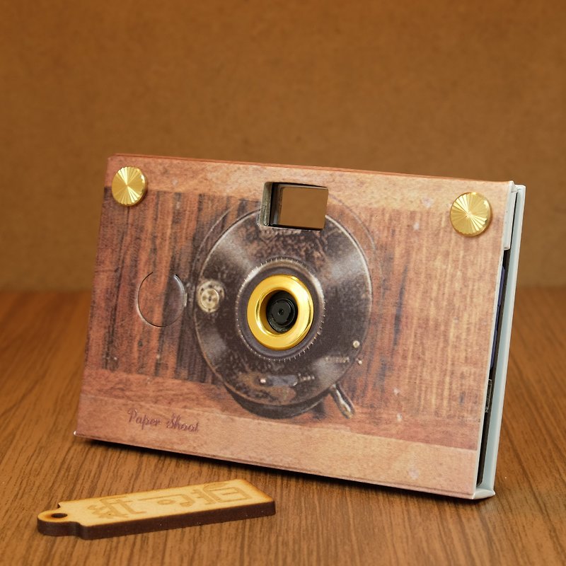 Paper Shoot paper camera, vintage camera 1890 - กล้อง - กระดาษ สีเงิน